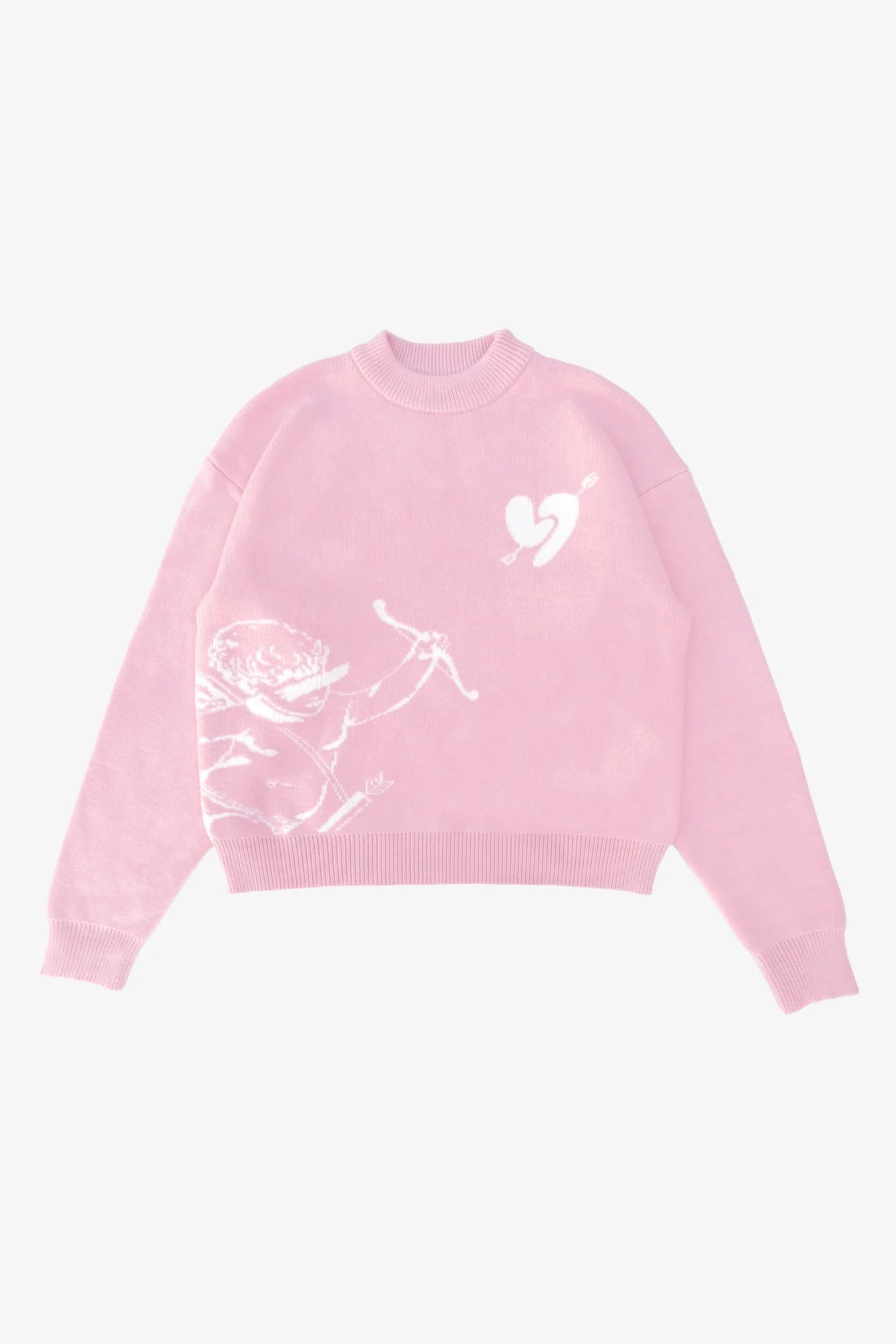 HEART KNIT SWEATER